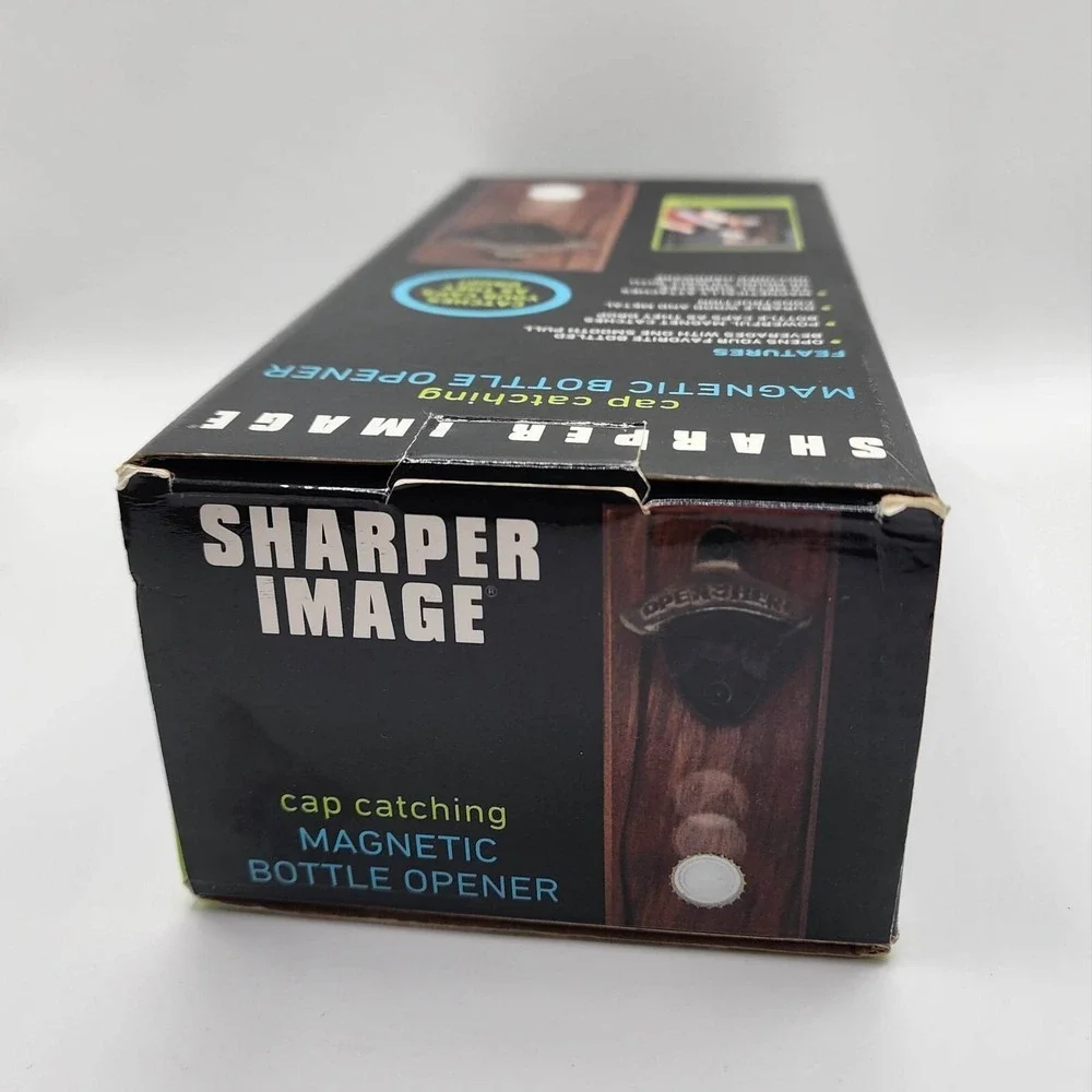 Bottle Opener Magnetic Sharper Image Cap Collector Beer‎ Bar Soda Pop